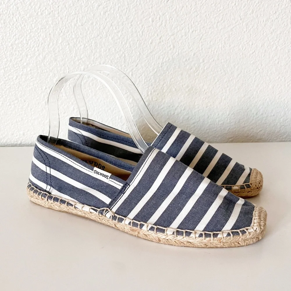 Soludos blue white